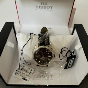 Mens Automatic Tissot Ballade Watch 80 Powermatic Chronometer